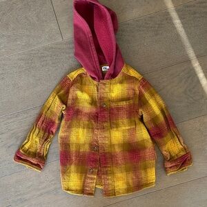 Epic Threads Red and Yellow Plaid Jacket